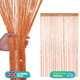 String Curtain Panel - Orange